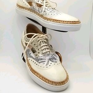 European influenced oxford style shoe (sneaker)